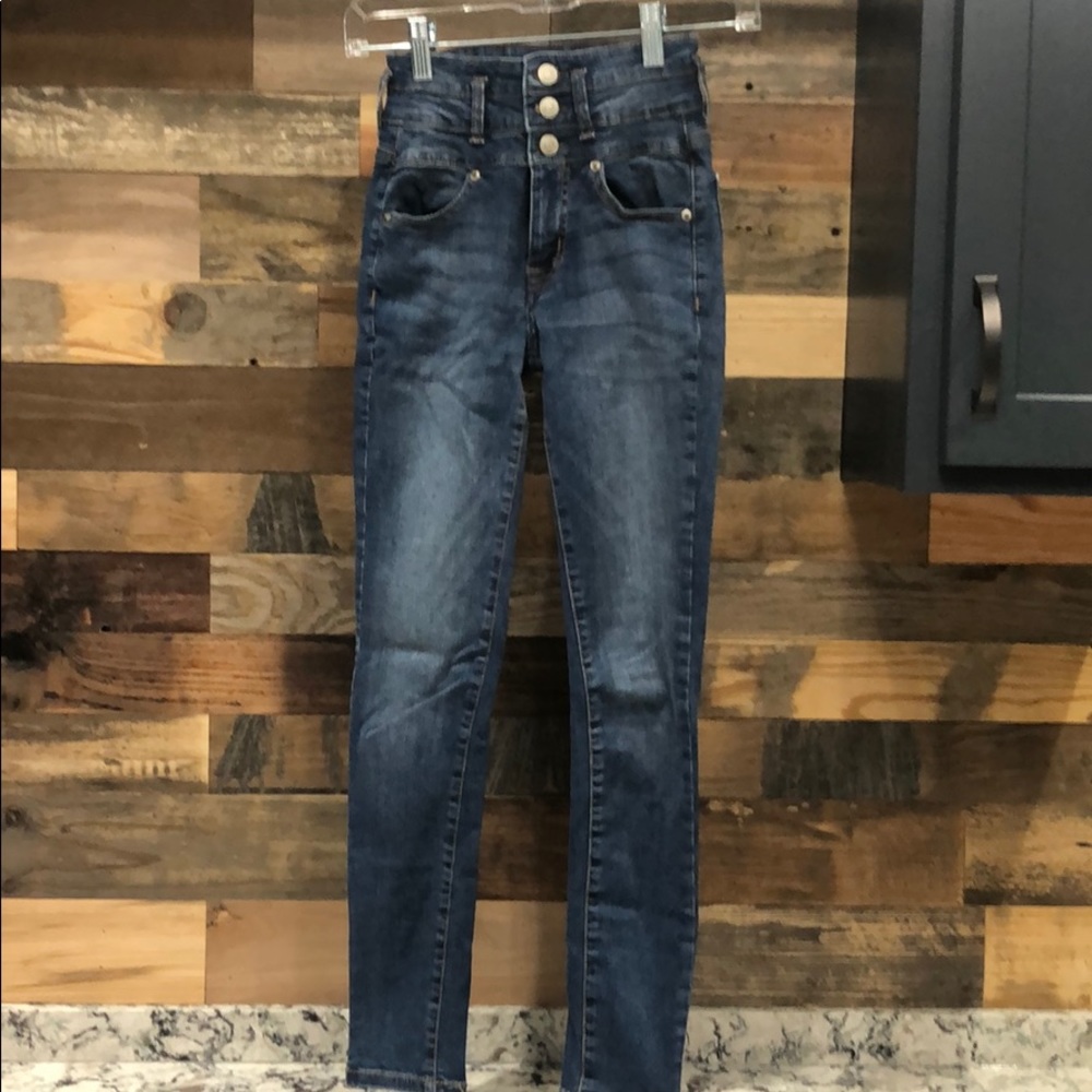 Aeropostale super high rise jeans